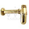 Antique Gold Basin Bottle Trap with 190mm Extension Tube