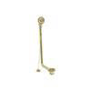Luxury Exposed Bath Retainer Waste - Antique Gold