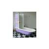 English Cast Iron Canopy Bath with Lions Feet