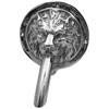 Original Nickel Plated Lion Head Bath Filler
