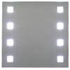 Square Illuminated Bathroom Mirror