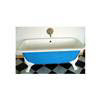 French Double Ended Roman Cast Iron Roll Top Bath