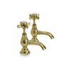 Luxury Beaumont Basin Taps - Antique Gold