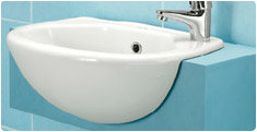 Semi Recessed Basins