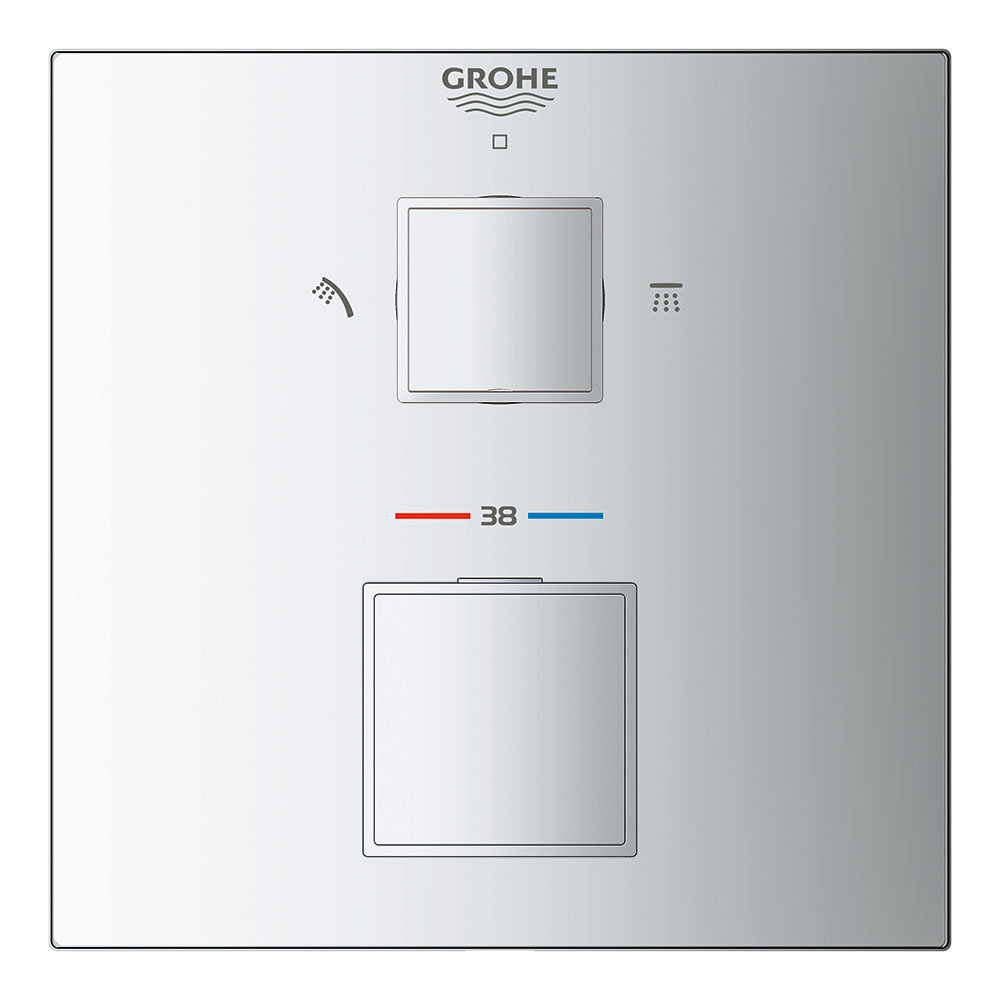 Grohe Grohtherm Cube Perfect Shower Set With Rainshower Allure