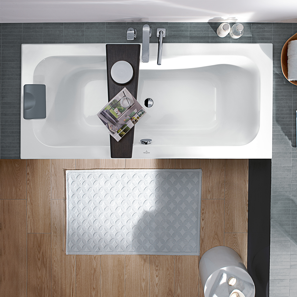 Villeroy And Boch Loop Friends Double Ended Bath With Square Inner