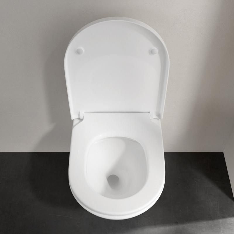 Villeroy And Boch Subway 3 0 TwistFlush Wall Hung Toilet Soft Close Seat