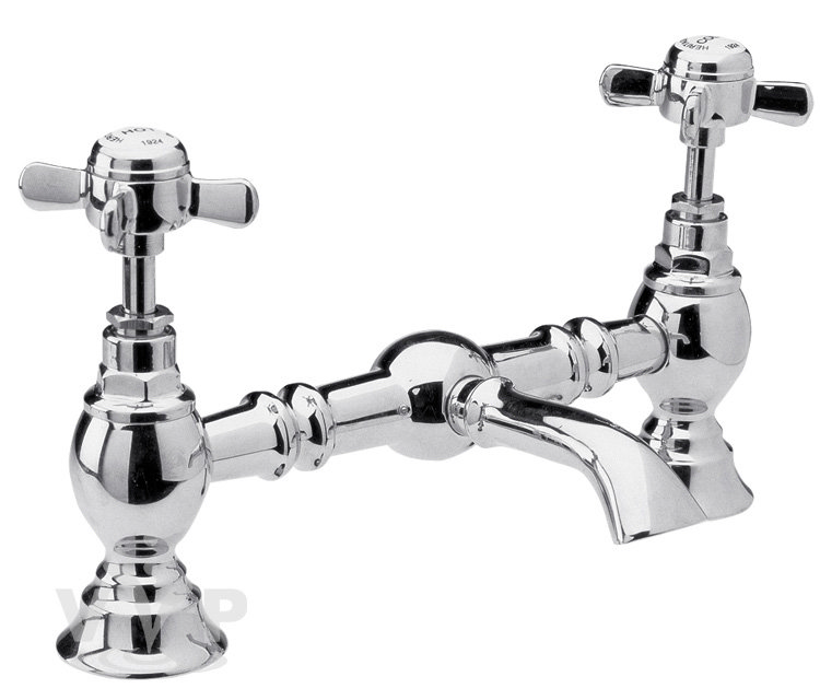 Ultra Luxury Beaumont Bridge Basin Mixer Chrome I315x At Ultra Luxury Beaumont Bridge Basin Mixer Chrome I315x At Victorian Plumbing Uk