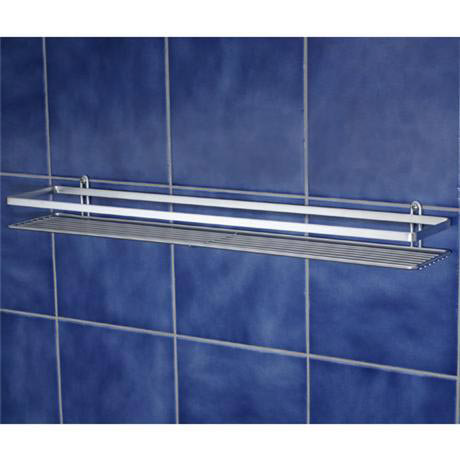 Satina Single Shower Caddy Shelf - Chrome - 56490