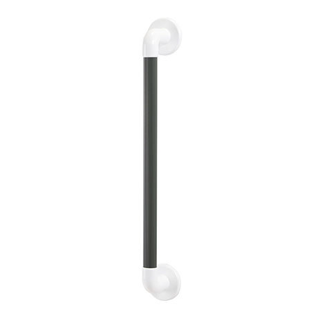 AKW 1400 Series Mid-Grey Straight Plastic Grab Rail