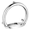 Keuco Round Grab Bar with Integrated Soap Dish - Chrome profile small image view 1 