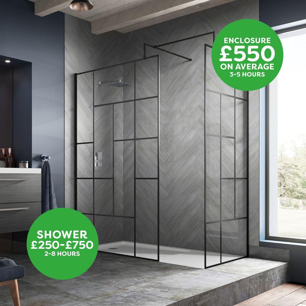 Showers & Enclosures - Bathroom Refurbishment Cost 2026