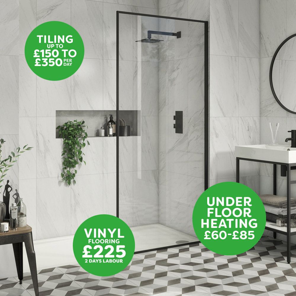 Tiles & Flooring Bathroom Refurbishment Cost 2026