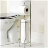Lloyd Pascal - Victoriana Toilet Roll Holder w/ Toilet Roll Store - 061.02.069 profile small image view 2 
