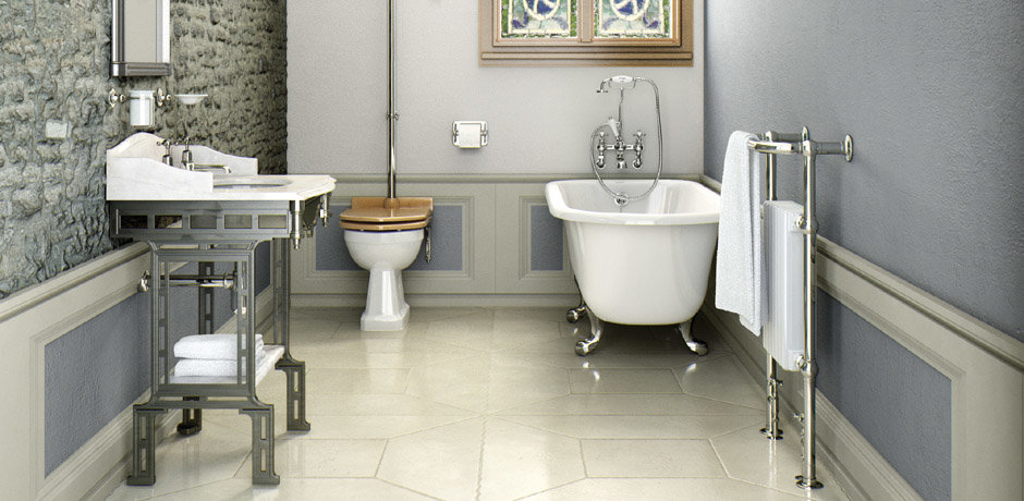 traditional bathroom suite