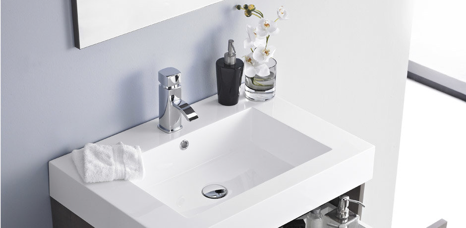 Modern bathroom basin