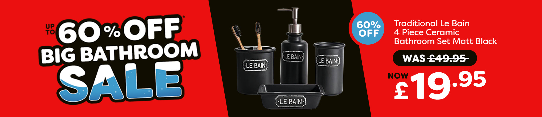 Banner 1 - Traditional Le Bain 4 Piece