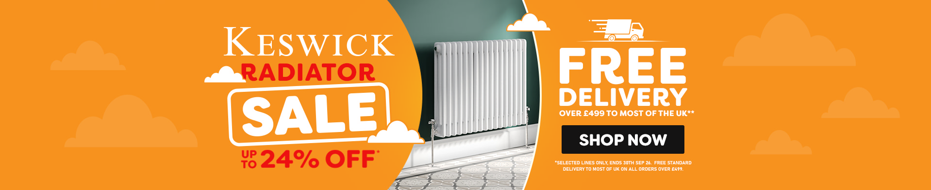 Keswick Radiator Sale - Free Deliv