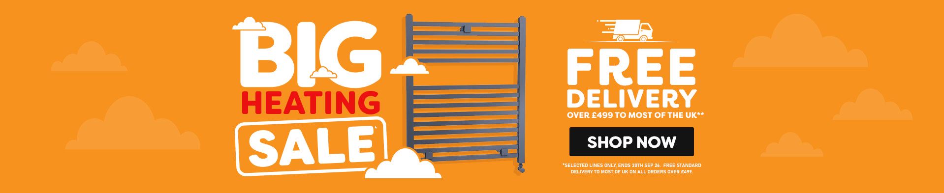 Heating September Sale - Free Deliv