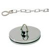 1 3/4" Chrome Plated Brass Bath Plug With 18" Chain profile small image view 2 