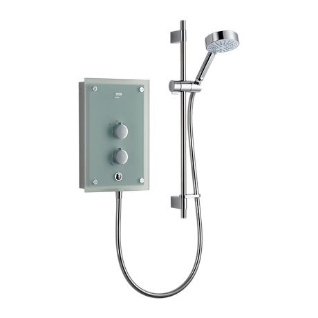 Mira - Azora 9.8kw Thermostatic Electric Shower - Frosted Glass - 1.1634.011