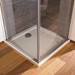 Mira Flight Low Square Shower Tray profile small image view 3 