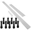 Mira Flight Low Riser Conversion Kit for 1400-1700mm Rectangular Trays profile small image view 1 