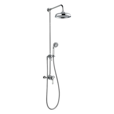 Mira Realm ERD Traditional Thermostatic Shower Mixer with Diverter - Chrome - 1.1735.002