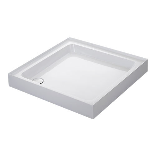 Mira Flight 900 x 900mm Square Shower Tray with 4 Upstands