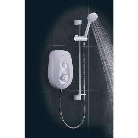 Mira Vie 8.5kW Electric Shower - White/Chrome - 1.1788.004