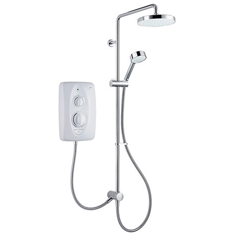 Mira Jump Dual 10.8 KW Electric Shower - White - 1.1788.576