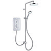 Mira Jump Dual 10.8 KW Electric Shower - White - 1.1788.576 profile small image view 1 