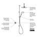 Mira Mode Dual Ceiling Fed Digital Mixer Shower (Pumped for Gravity) - 1.1874.010 profile small image view 7 