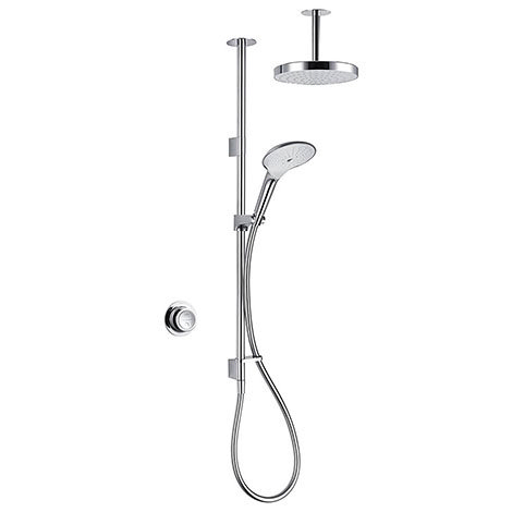 Mira Mode Dual Ceiling Fed Digital Mixer Shower (Pumped for Gravity) - 1.1874.010