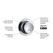 Mira Mode Digital Bath Filler and Shower - Rear Fed - Pumped for Gravity profile small image view 7 