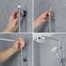 Mira Minimal Dual Outlet Thermostatic Mixer Shower - 1.1943.002 profile small image view 4 