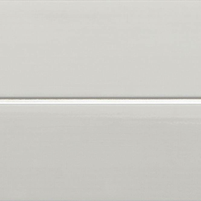 Mere Reef 2700mm Pvc Ceiling Panels Pack Of 5 Silver Strip White Gloss