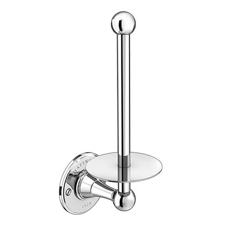 Chatsworth 1928 Traditional Spare Toilet Roll Holder - Chrome
