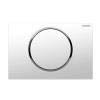 Geberit Sigma 10 White + Chrome Flush Plate for UP320/UP720 Cistern - 115.758.KJ.5 profile small image view 1 