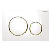 Geberit Sigma 20 White + Gold Flush Plate for UP320/UP720 Cistern - 15.882.KK.1 profile small image view 1 
