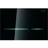Geberit - Touchless Dual Flush for UP720 Cistern - Sigma80 - Smoked Glass Reflective profile small image view 1 