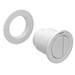 Geberit Type 01 Pneumatic Dual Flush Button for Concealed Cisterns - White Alpine - 116.050.11.1 profile small image view 2 