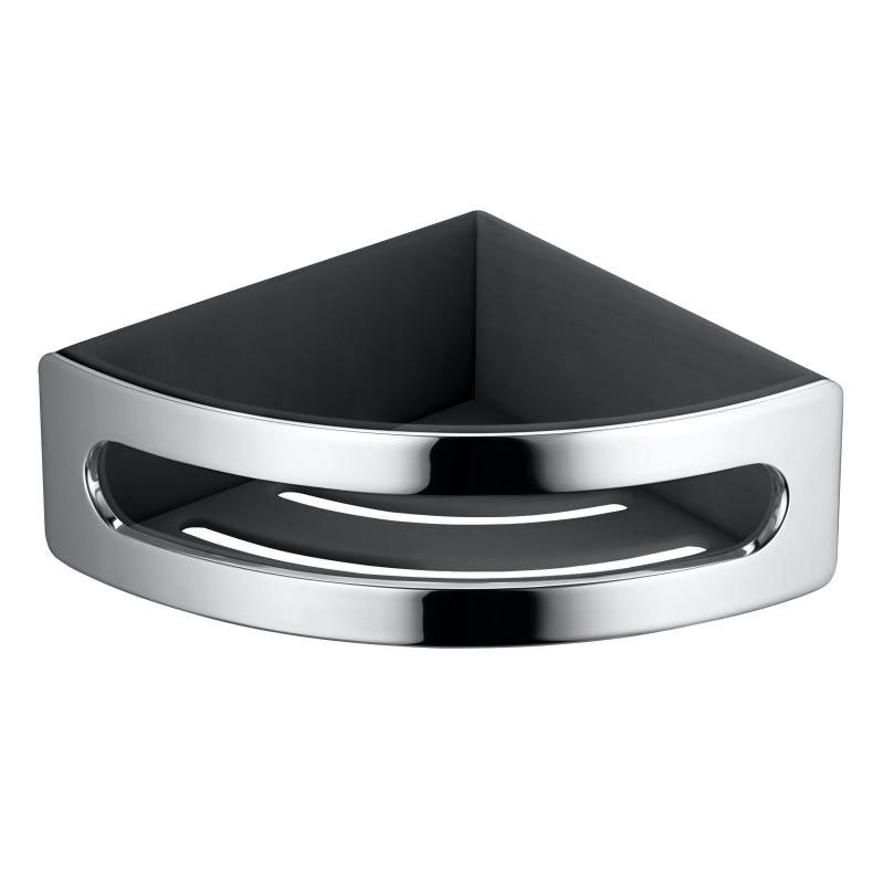 Keuco Elegance Corner Shower Basket Chrome/Anthracite