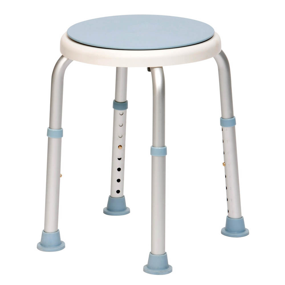 Drive DeVilbiss Bath Stool with Rotating Seat - 12004SWIVKDR
