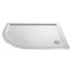 Pacific LH Offset Quadrant Shower Enclosure inc. Tray profile small image view 2 