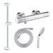 Grohe G800 Thermostatic Low Pressure Euphoria Shower Set profile small image view 2 