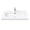 Miller - 800mm Oval Bowl Ceramic Basin - 125W1 profile small image view 1 