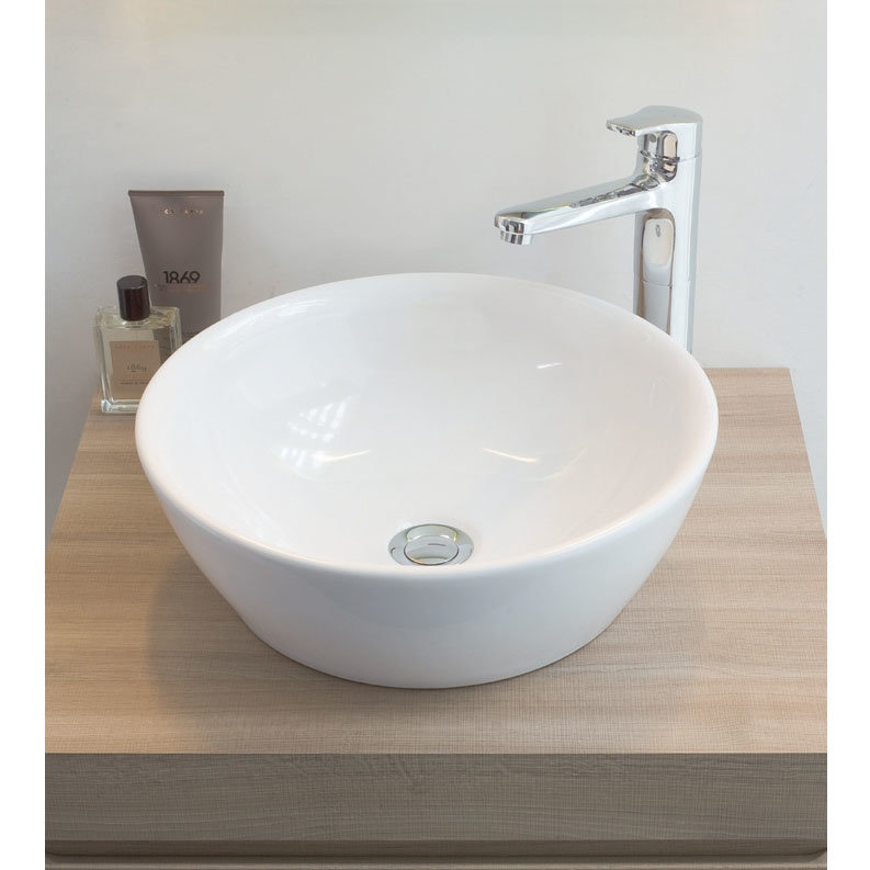 Laufen - Pro Round Sit-On Countertop Basin - 12962 at Victorian Plumbing UK