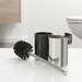 Tiger Colar Toilet Brush & Holder - Polished Stainless Steel profile small image view 6 