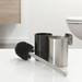 Tiger Colar Toilet Brush & Holder - Brushed Stainless Steel profile small image view 6 